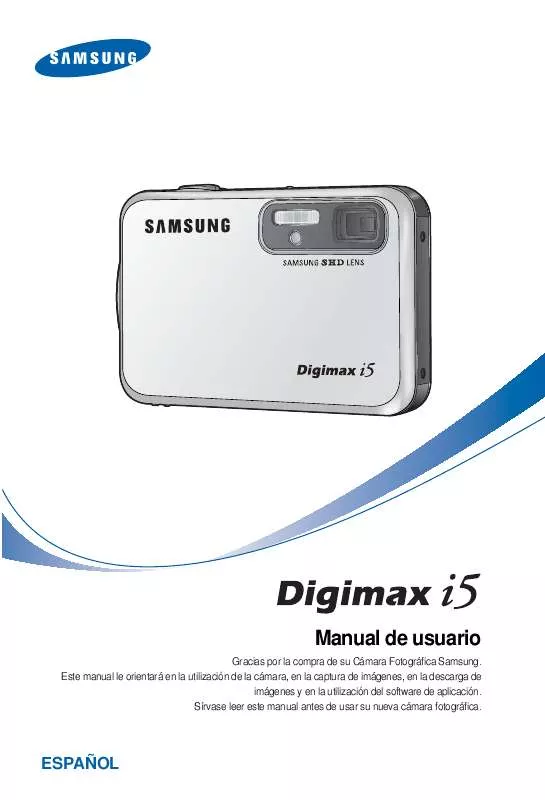 Mode d'emploi SAMSUNG DIGIMAXI5