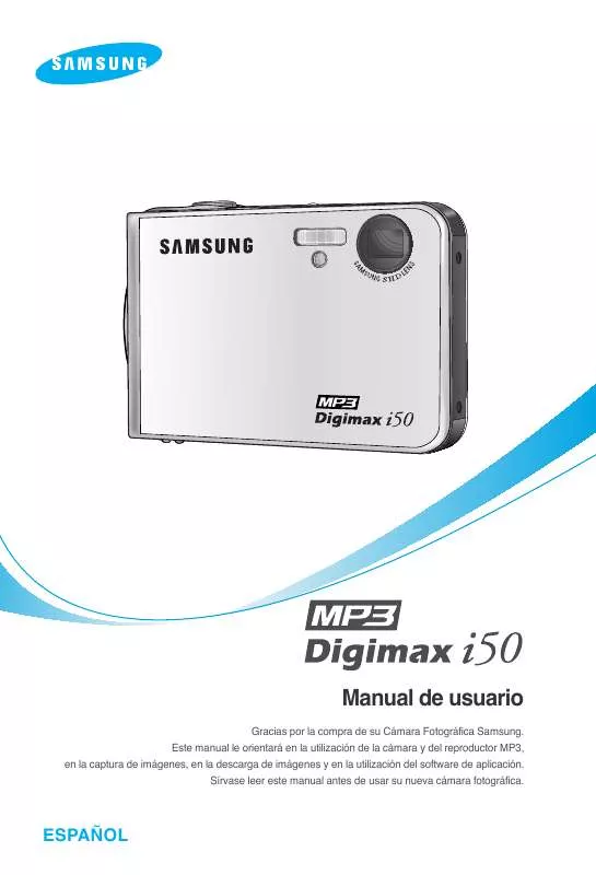 Mode d'emploi SAMSUNG DIGIMAXI50