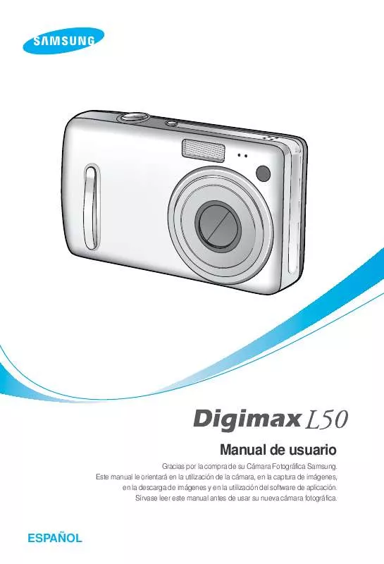 Mode d'emploi SAMSUNG DIGIMAXL50