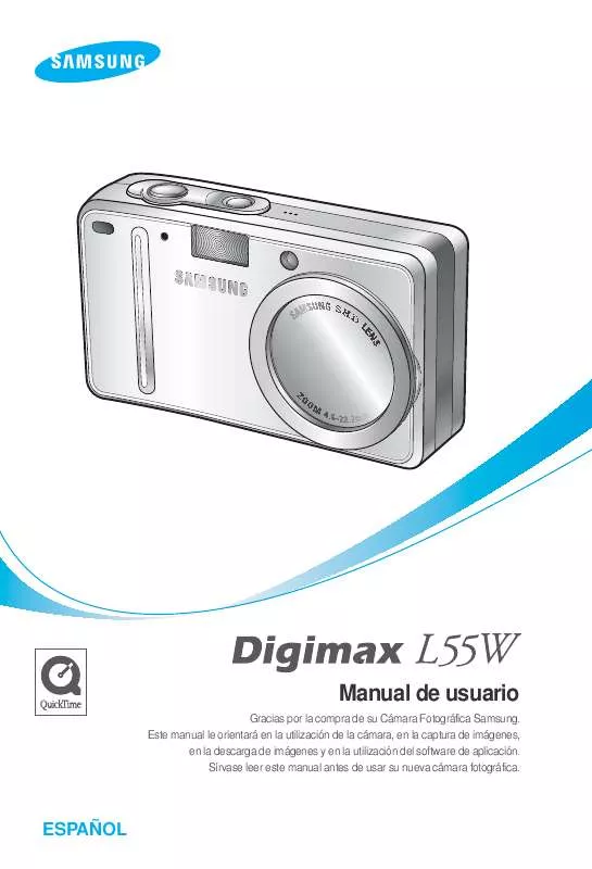 Mode d'emploi SAMSUNG DIGIMAXL55W