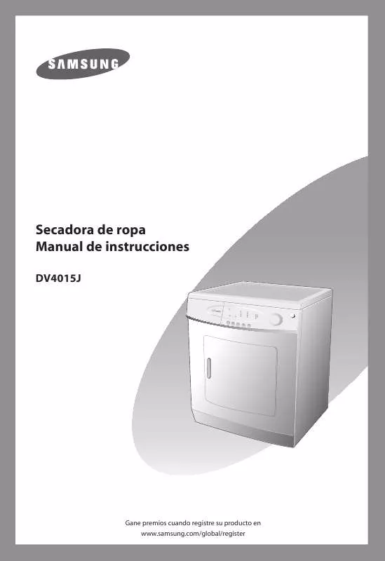 Mode d'emploi SAMSUNG DV4015J