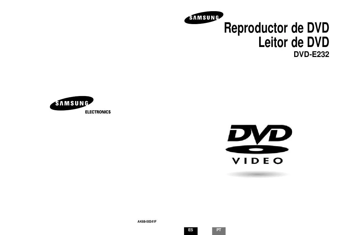 Mode d'emploi SAMSUNG DVD-E232A