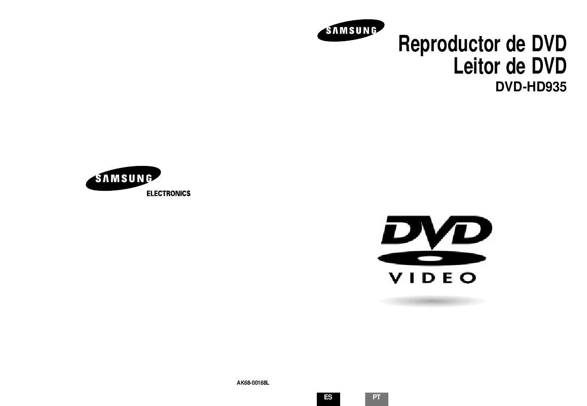 Mode d'emploi SAMSUNG DVD-HD935