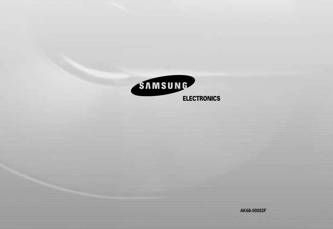 Mode d'emploi SAMSUNG DVD-L100W