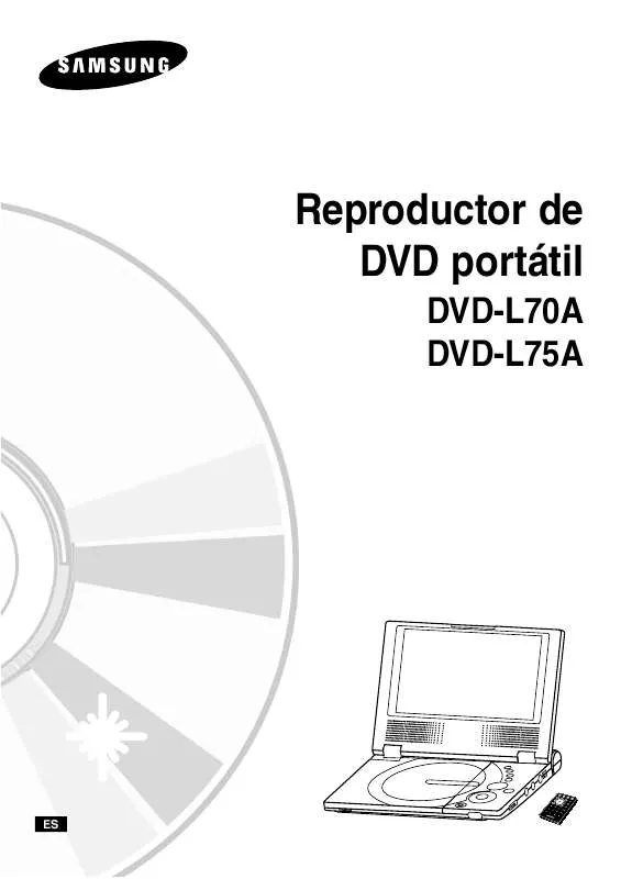 Mode d'emploi SAMSUNG DVD-L70A