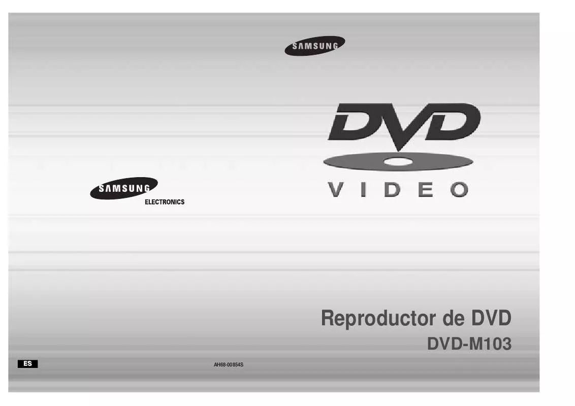 Mode d'emploi SAMSUNG DVD-M103-XAP