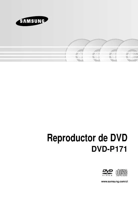 Mode d'emploi SAMSUNG DVD-P171