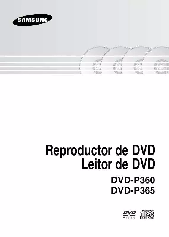 Mode d'emploi SAMSUNG DVD-P360