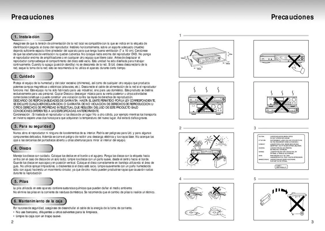 Mode d'emploi SAMSUNG DVD-S323