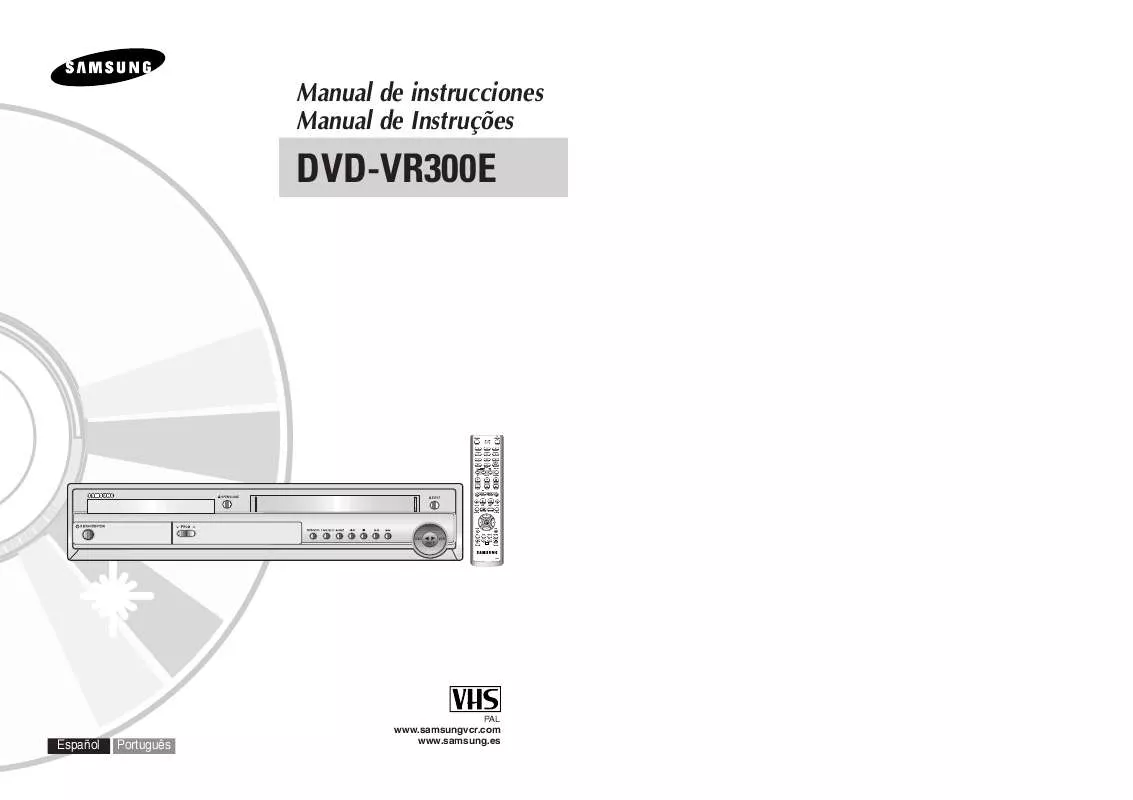 Mode d'emploi SAMSUNG DVD-VR300E