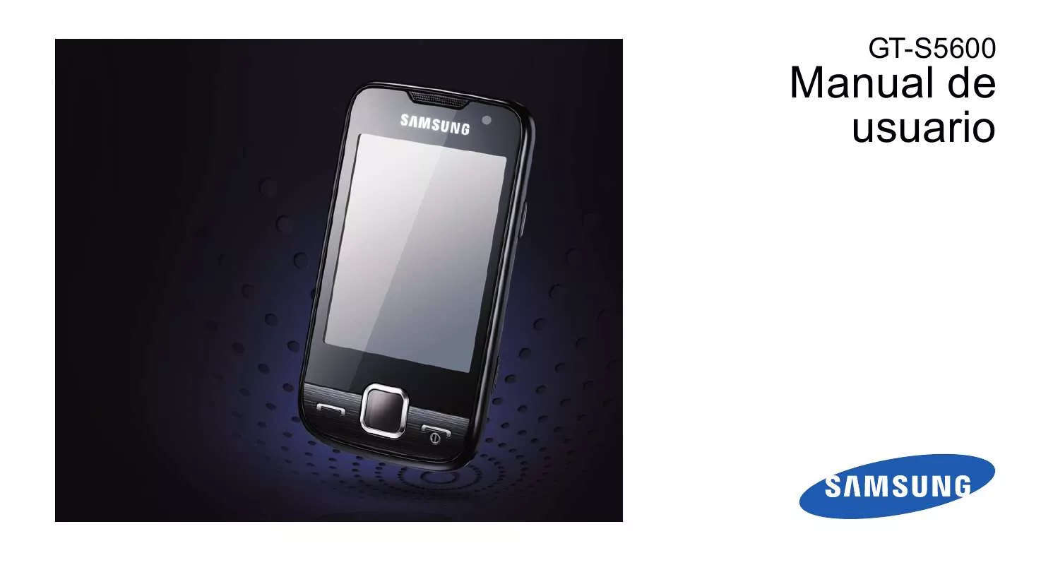 Mode d'emploi SAMSUNG GT-S5600V