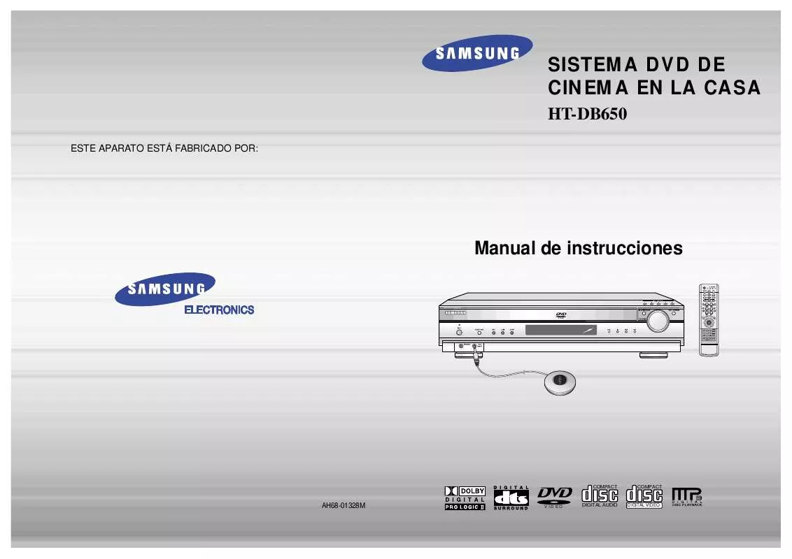 Mode d'emploi SAMSUNG HT-DB650