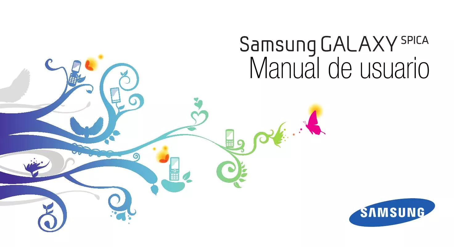 Mode d'emploi SAMSUNG I5700 GALAXY SPICA