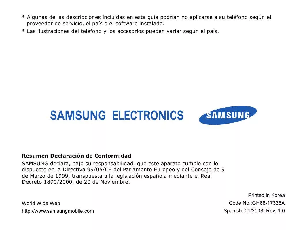 Mode d'emploi SAMSUNG J400