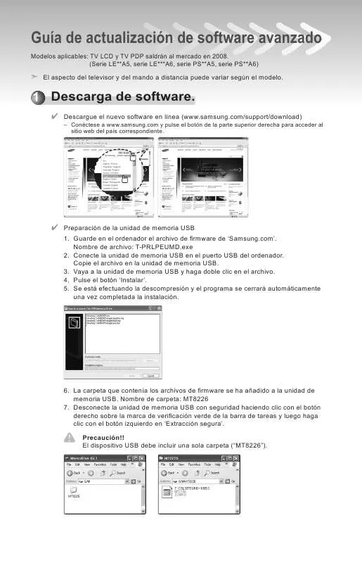 Mode d'emploi SAMSUNG LE40A616A3F