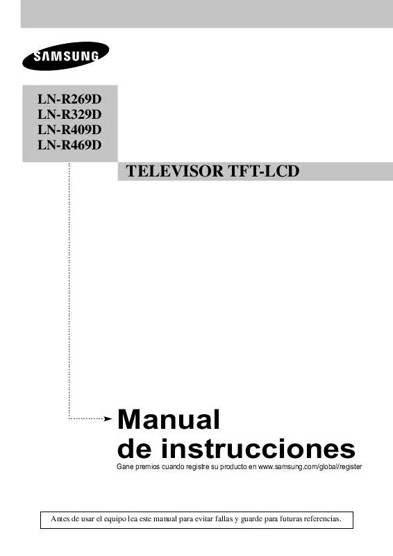 Mode d'emploi SAMSUNG LN-R269D