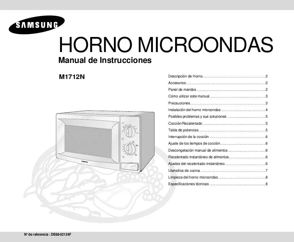 Mode d'emploi SAMSUNG M1712N