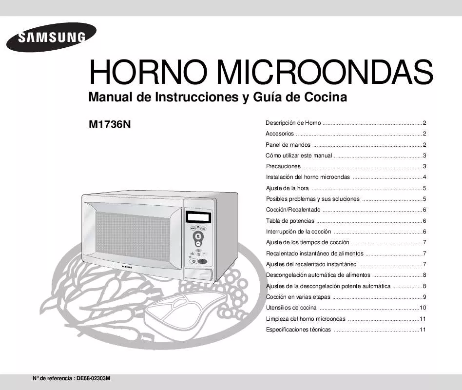 Mode d'emploi SAMSUNG M1736N