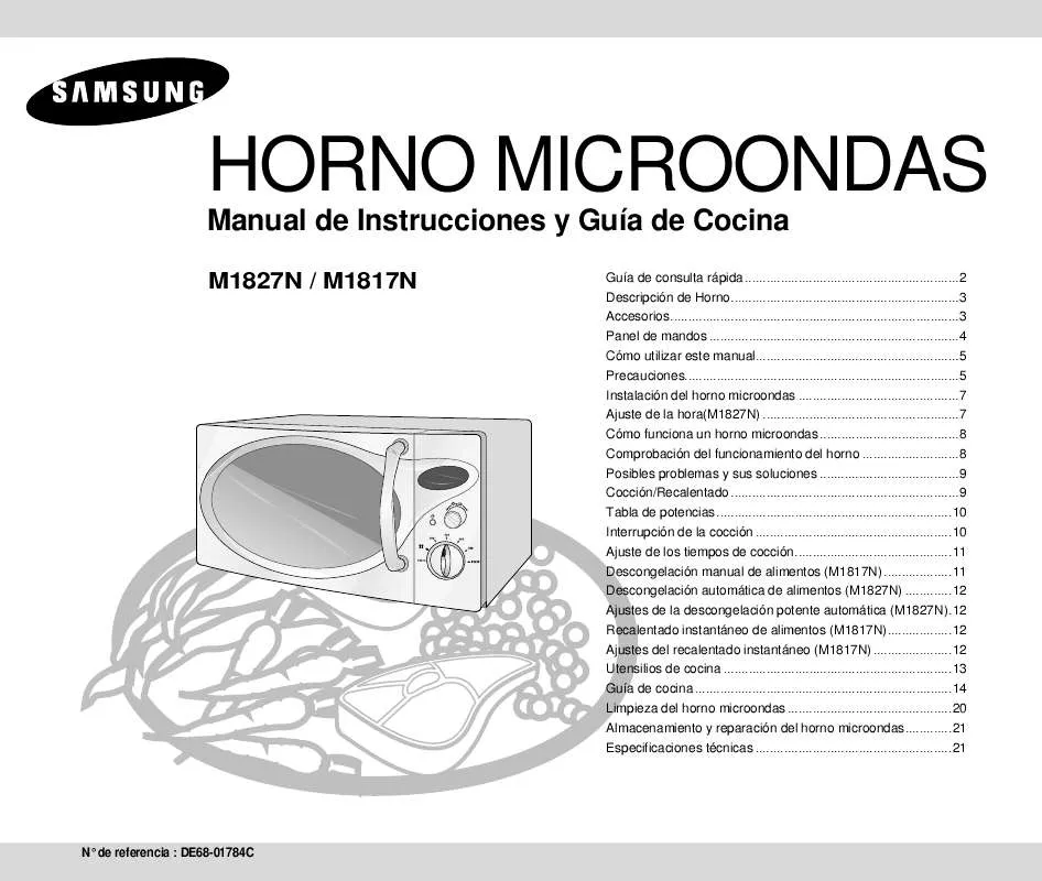 Mode d'emploi SAMSUNG M1817N