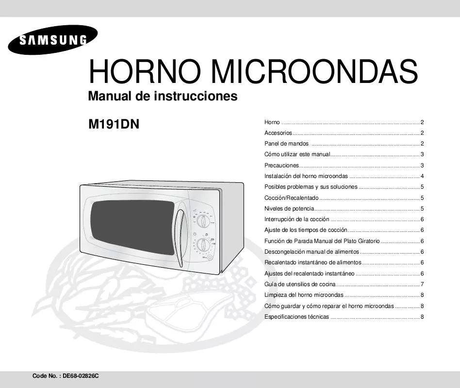 Mode d'emploi SAMSUNG M191DN