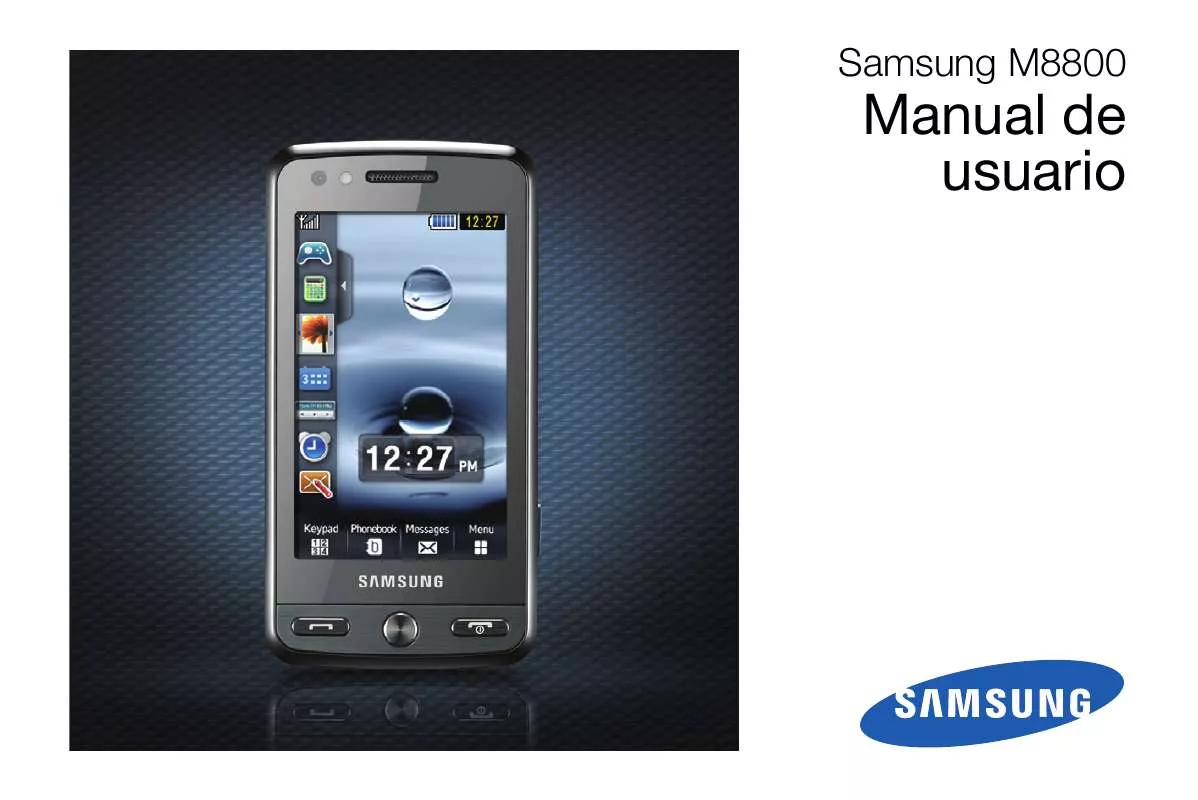 Mode d'emploi SAMSUNG M8800 PIXON