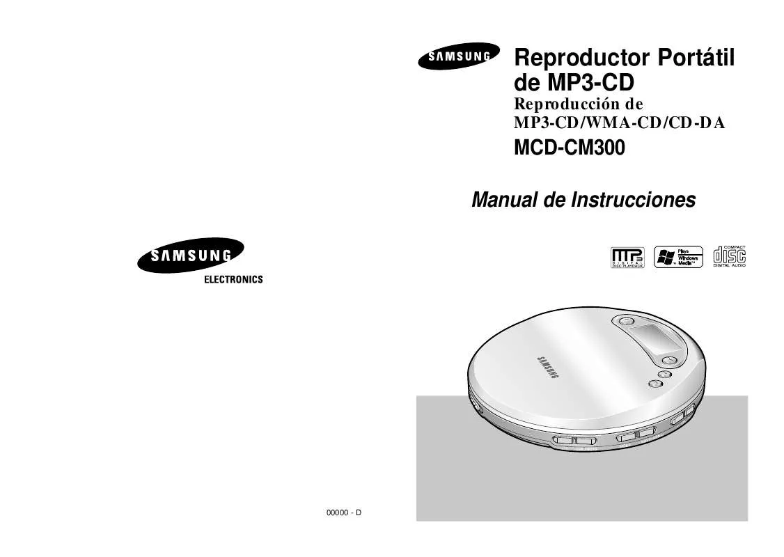 Mode d'emploi SAMSUNG MCD-CM300