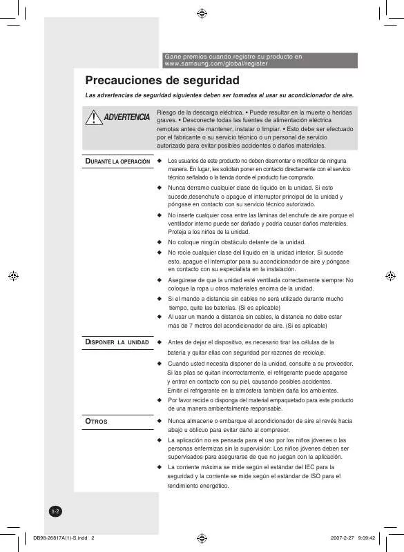 Mode d'emploi SAMSUNG MH32F2A