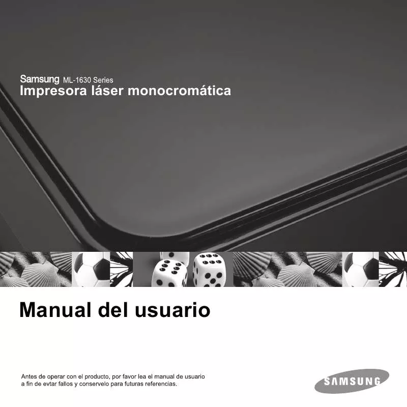 Mode d'emploi SAMSUNG ML1630-XAA