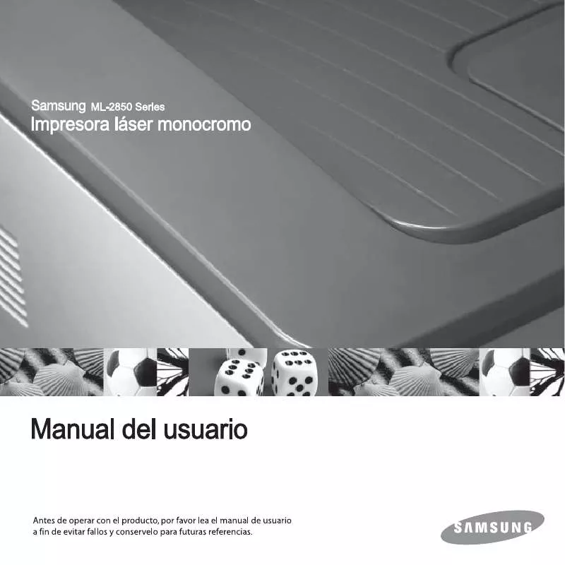 Mode d'emploi SAMSUNG ML2851ND-XAA