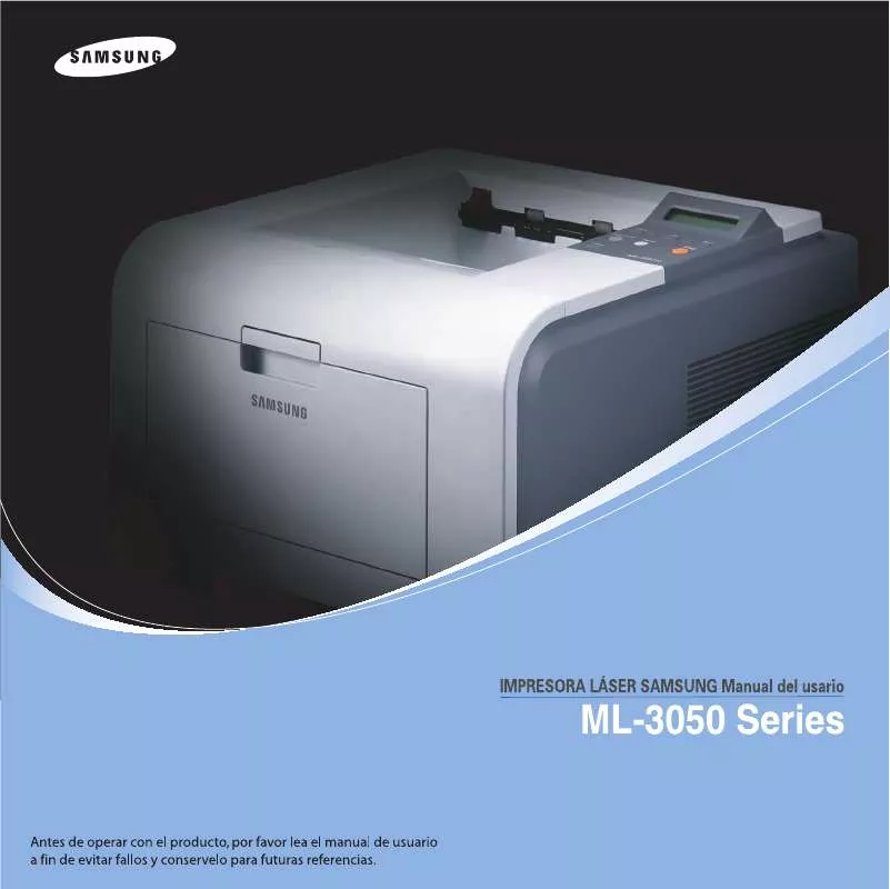 Mode d'emploi SAMSUNG ML-3051ND