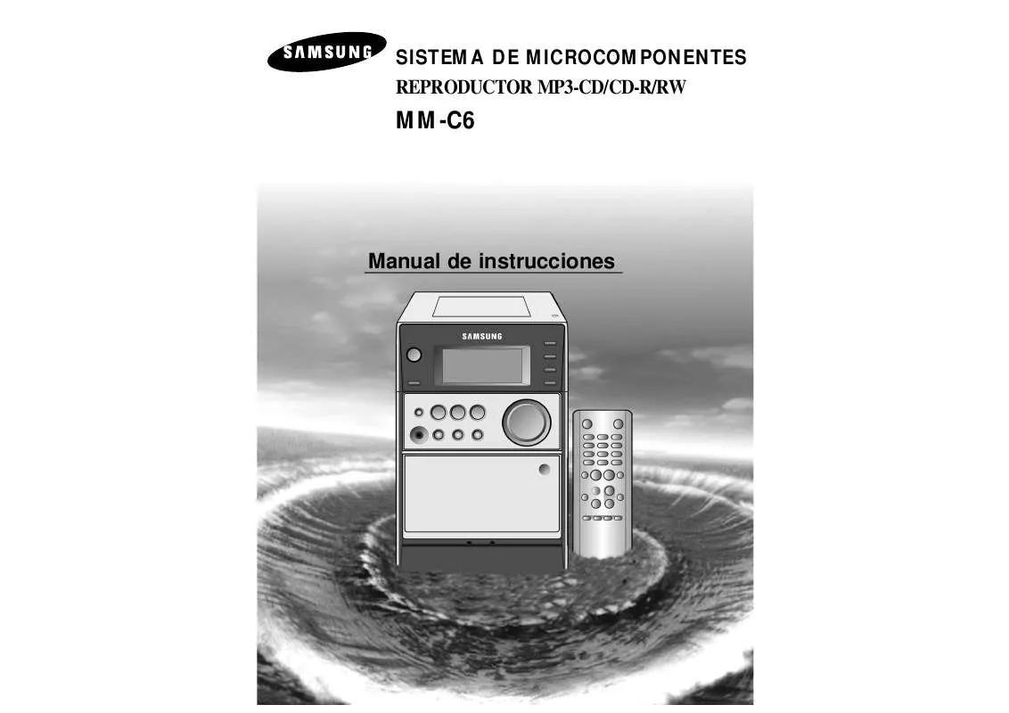 Mode d'emploi SAMSUNG MM-C6R