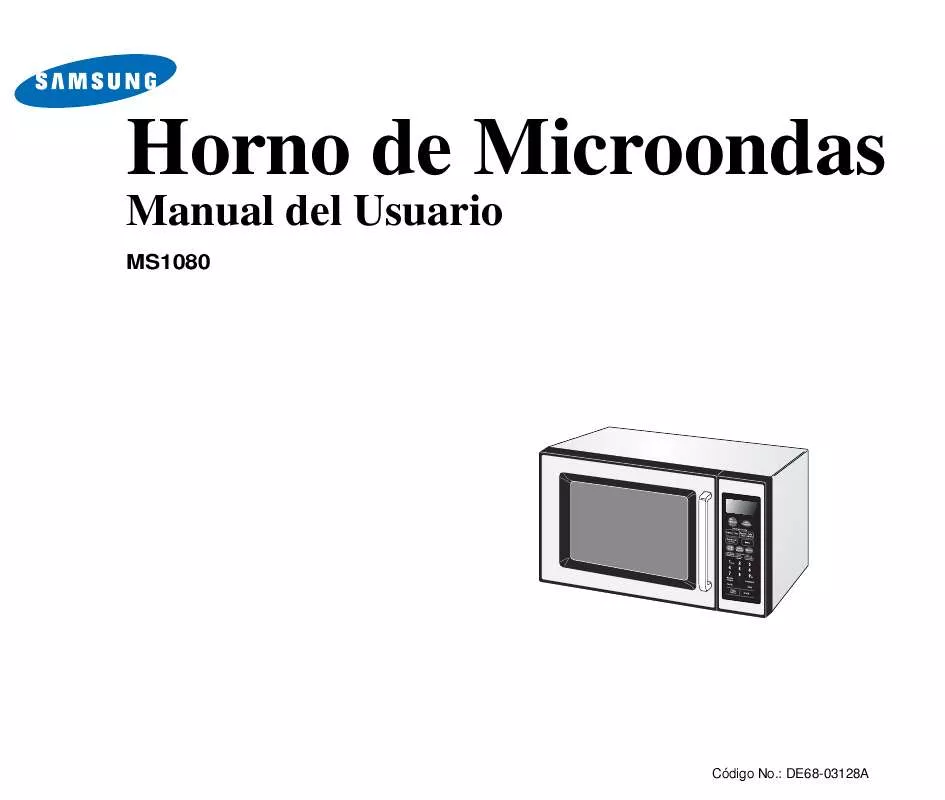 Mode d'emploi SAMSUNG MS1080STE