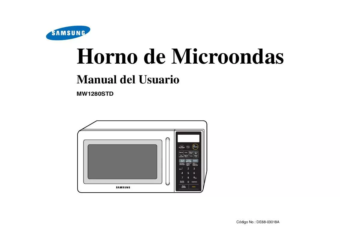 Mode d'emploi SAMSUNG MW1280STD