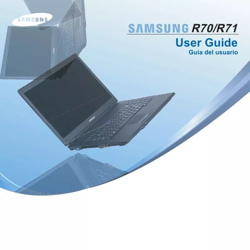 Mode d'emploi SAMSUNG NP-R70A002