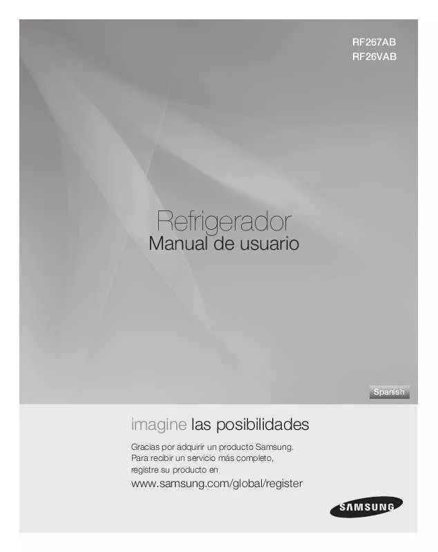 Mode d'emploi SAMSUNG RF267ABWP/XAA