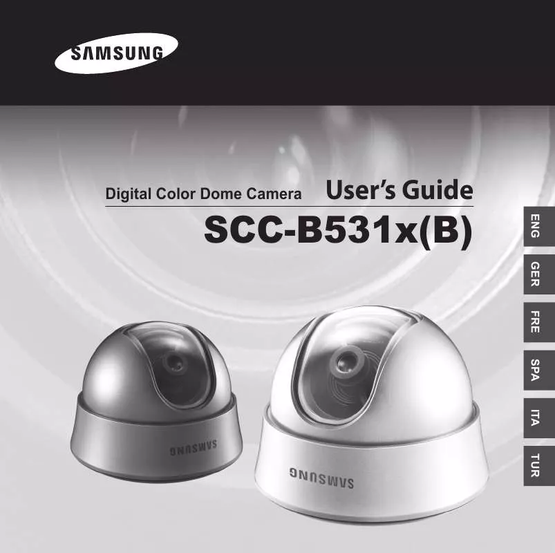 Mode d'emploi SAMSUNG SCC-B5311BP