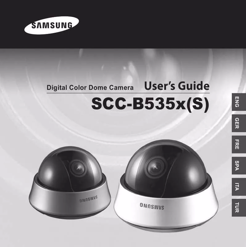 Mode d'emploi SAMSUNG SCC-B5353P