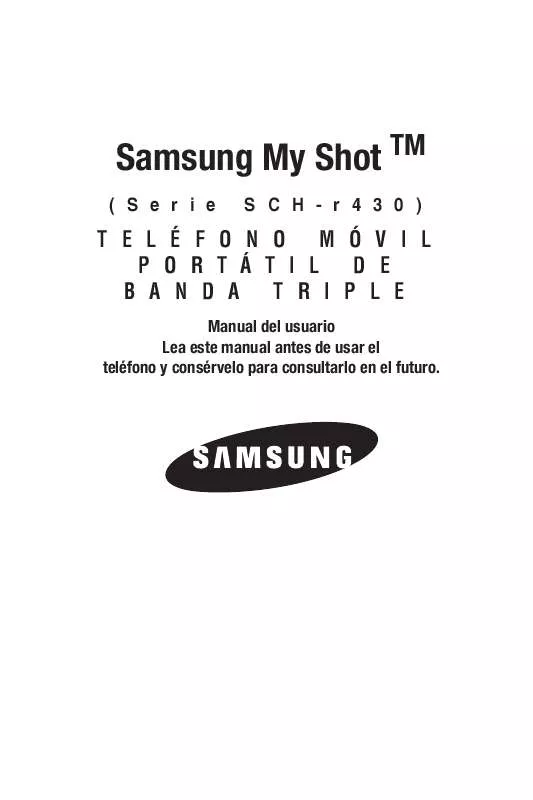 Mode d'emploi SAMSUNG SCH-R430