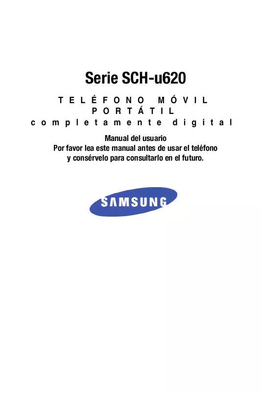 Mode d'emploi SAMSUNG SCH-U620