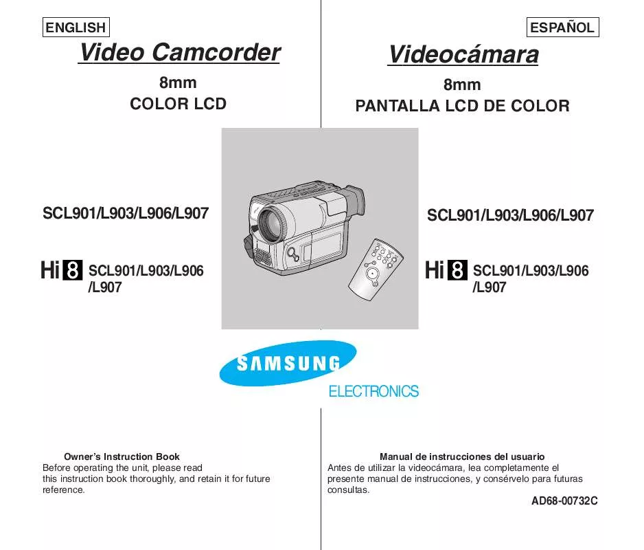 Mode d'emploi SAMSUNG SC-L906