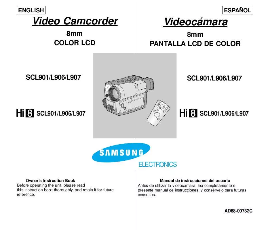 Mode d'emploi SAMSUNG SC-L907