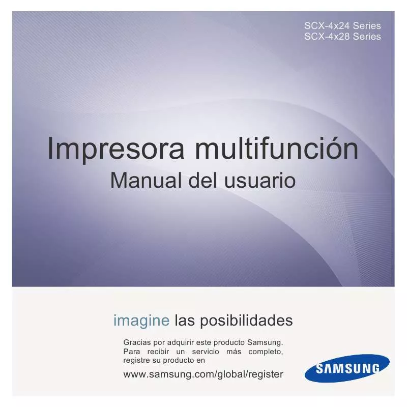 Mode d'emploi SAMSUNG SCX-4824FN/XEC