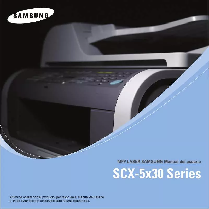 Mode d'emploi SAMSUNG SCX-5530FN