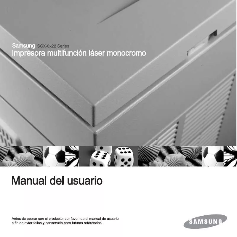 Mode d'emploi SAMSUNG SCX-6322DN-XAX