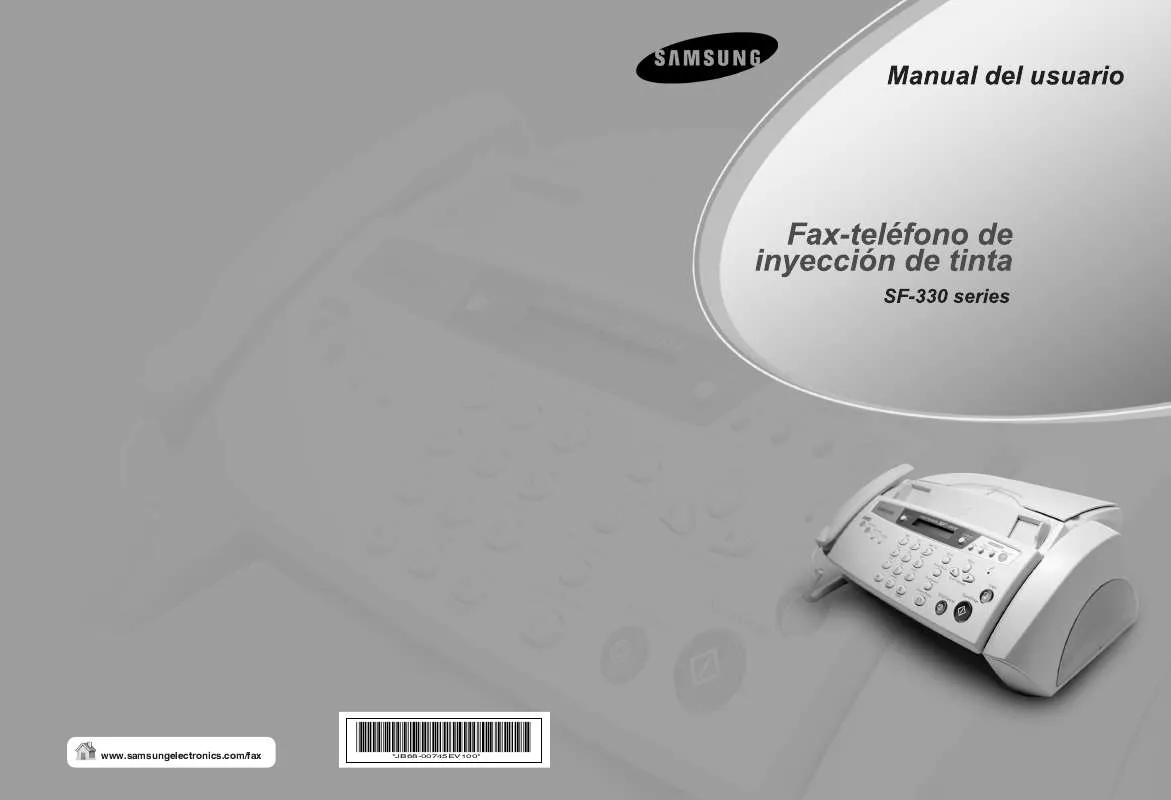 Mode d'emploi SAMSUNG SF-335T