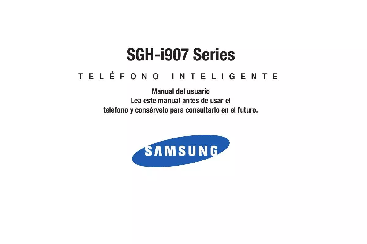 Mode d'emploi SAMSUNG SGH-I907