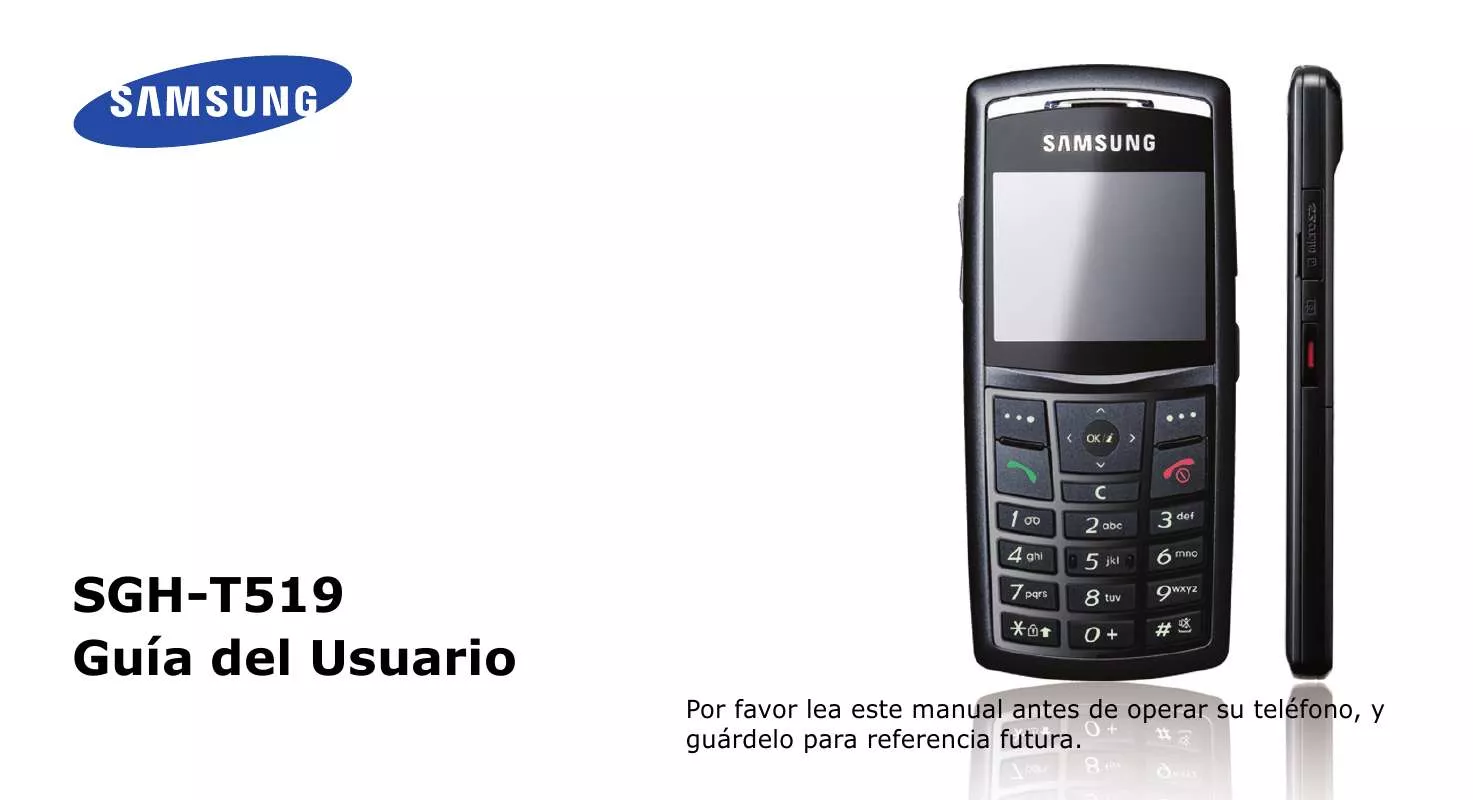 Mode d'emploi SAMSUNG SGH-T519