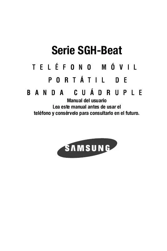 Mode d'emploi SAMSUNG SGH-T539