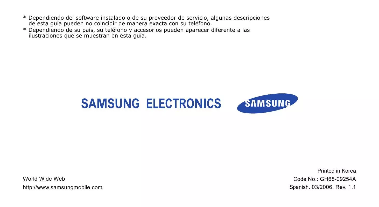 Mode d'emploi SAMSUNG SGH-T809