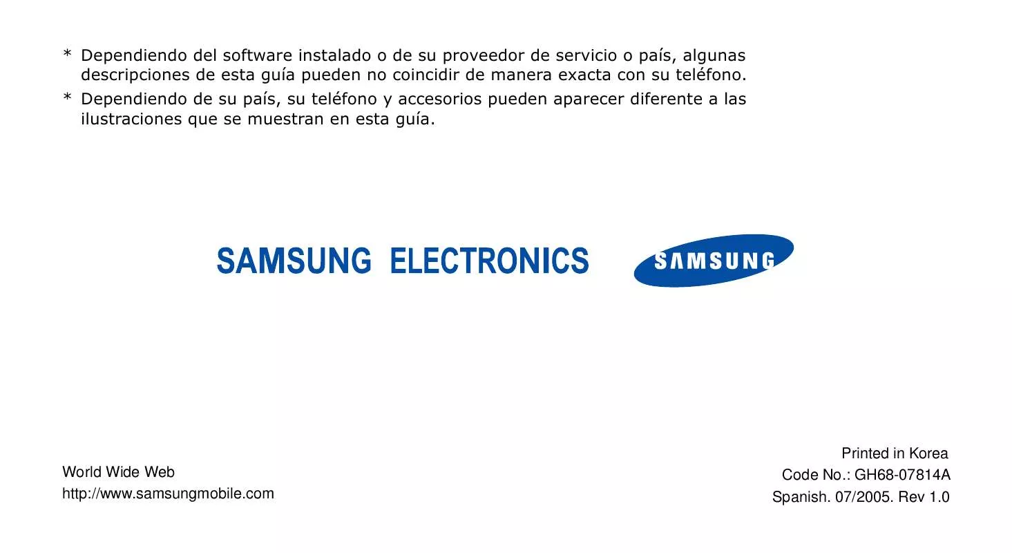 Mode d'emploi SAMSUNG SGH-X495